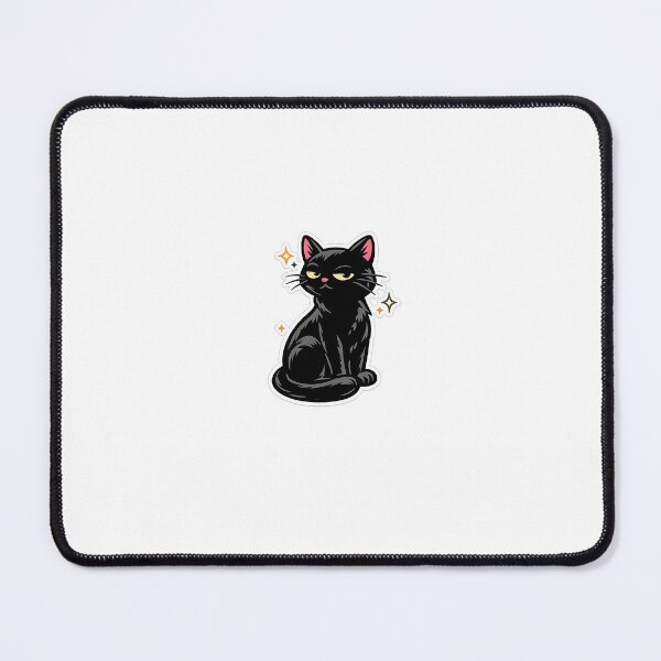 Item preview, Black Cat Gift - Witchy Tarot designed and sold by RedRubyBubble.
