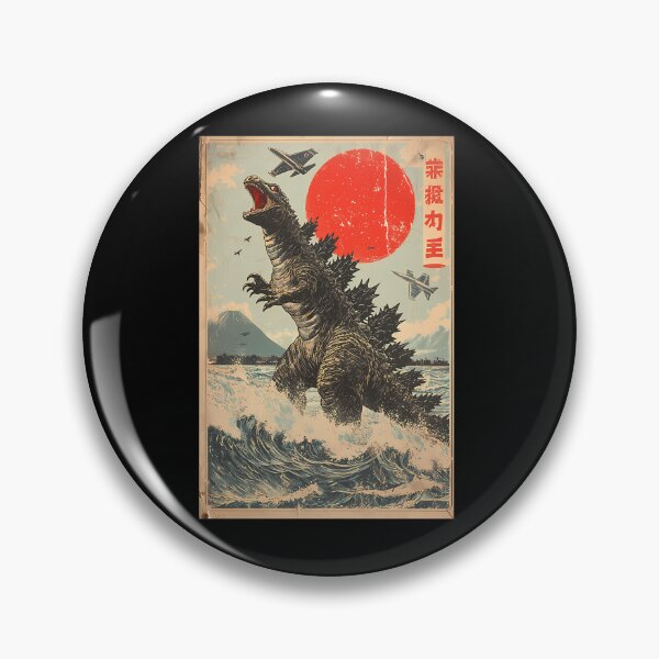 Item preview,  Gojira Wrath Of The Mountain Kaiju Destruction Game Godzilla 6 designed and sold by den-design1204.