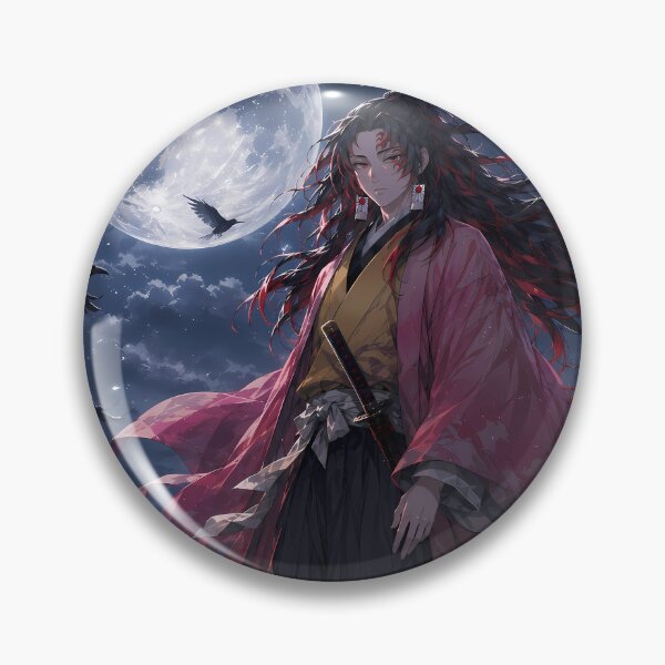 Item preview, Yoriichi Tsugikuni Demon Slayer Moonlit Ravens designed and sold by SolenneAzur.