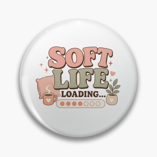 Item preview, Soft Life Gift - Loading designed and sold by RedRubyBubble.