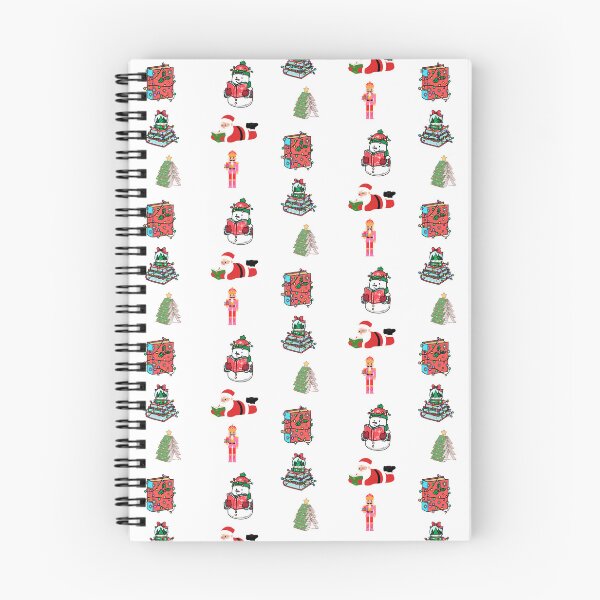 Item preview, Bookish Christmas Sticker Pack - Santa, Snowman & Books - Perfect for BookLovers and Booktok designed and sold by VibranPalette.