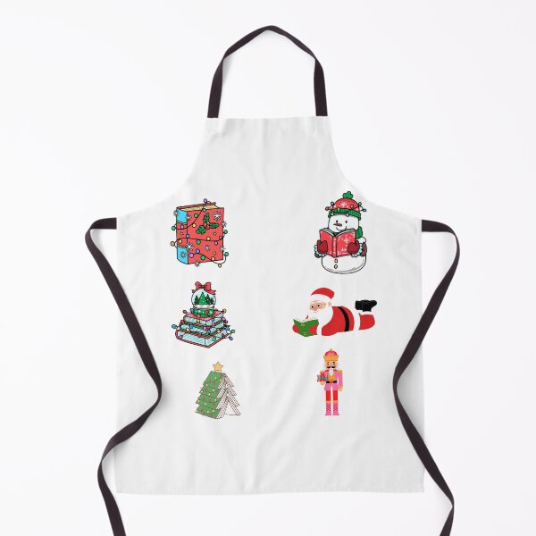 Item preview, Bookish Christmas Sticker Pack - Santa, Snowman & Books - Perfect for BookLovers and Booktok designed and sold by VibranPalette.