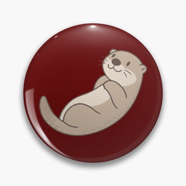 Item preview,  Relaxed Cute Otter designed and sold by baronbennett.