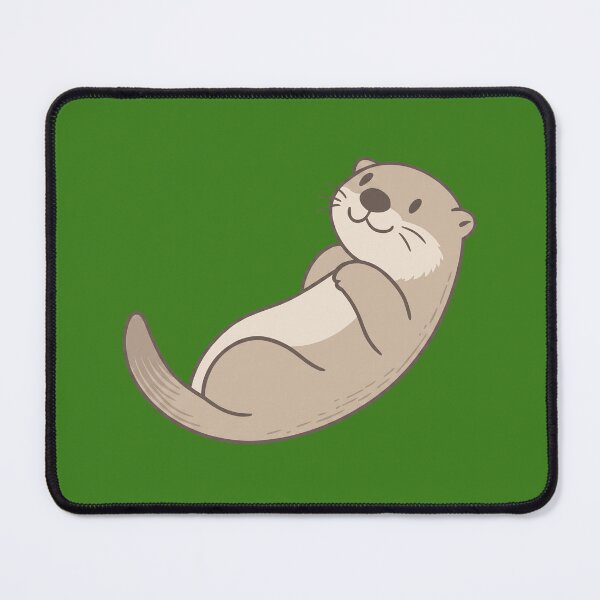 Item preview, Relaxed Cute Otter designed and sold by baronbennett.