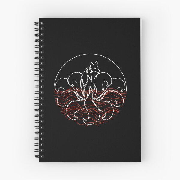 Item preview, Nine Tailed Fox Spirit Line Art designed and sold by wyrichbosle.