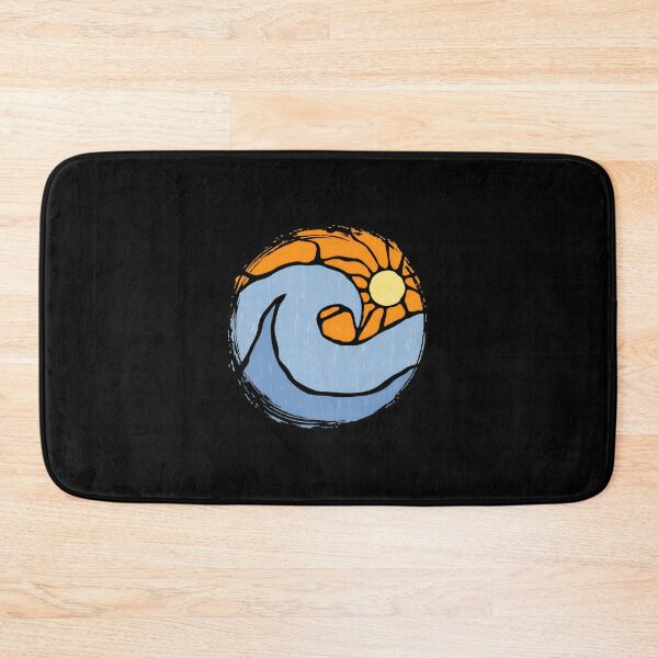 Item preview, Ocean Wave Sun Circle Artistic Brushstroke designed and sold by sotospor.