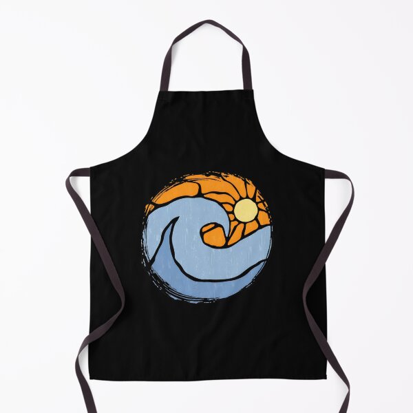 Item preview, Ocean Wave Sun Circle Artistic Brushstroke designed and sold by sotospor.