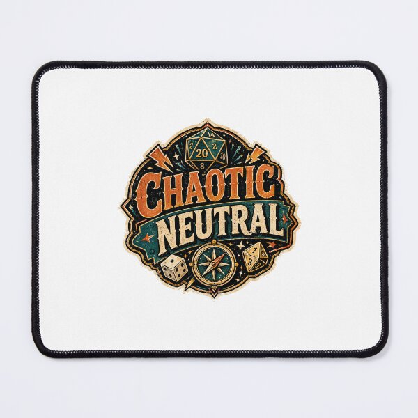 Item preview, Chaotic Neutral Gift - Cat designed and sold by RedRubyBubble.