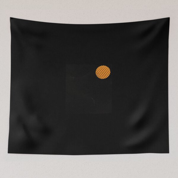 Item preview, Op Art Wavy Lines Sun Abstract Graphic designed and sold by lasopent.