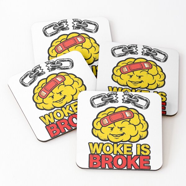 Item preview, Woke is Broke designed and sold by GeeklyShirts.