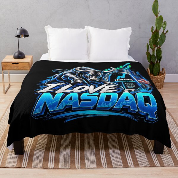 Item preview, I Love Nasdaq Stock Market Bull designed and sold by NOVYXEL.