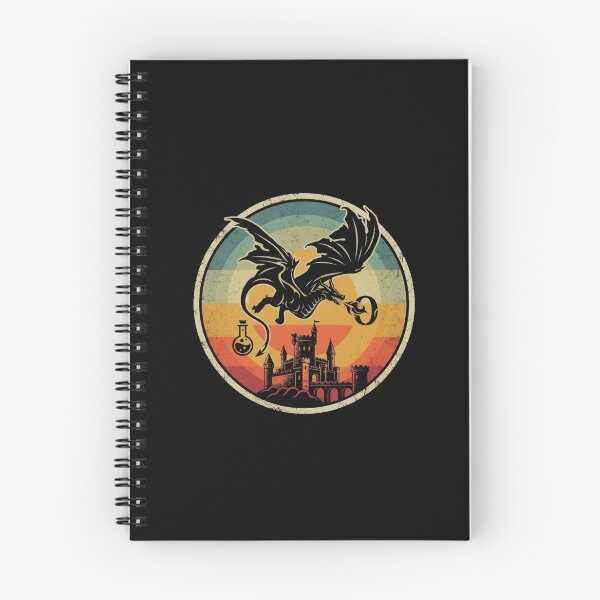 Item preview, Retro Dragon Castle Fantasy Adventure Vintage Design designed and sold by Ostericaimusa.