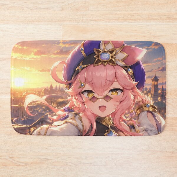 Item preview, Dori Genshin Impact Rooftop Sunset City Welcome designed and sold by SolenneAzur.