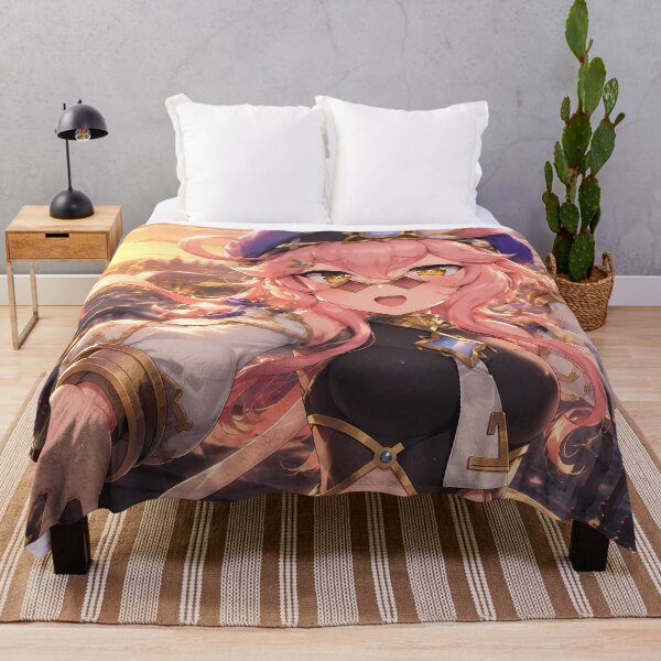 Item preview, Dori Genshin Impact Rooftop Sunset City Welcome designed and sold by SolenneAzur.