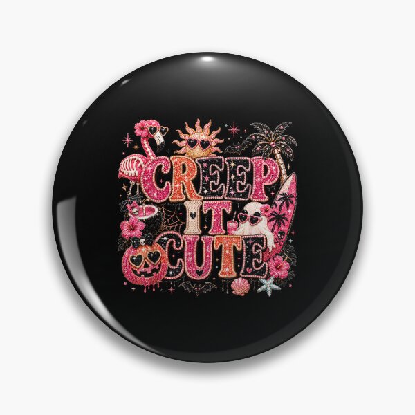 Item preview, Creep It Spooky Summer Halloween Flamingo Ghosts Summer designed and sold by waltonbut.