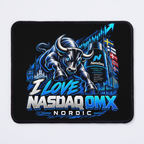 Item preview, I Love Nasdaq OMX Nordic Bull designed and sold by NOVYXEL.