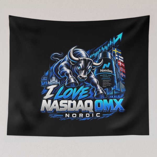 Item preview, I Love Nasdaq OMX Nordic Bull designed and sold by NOVYXEL.