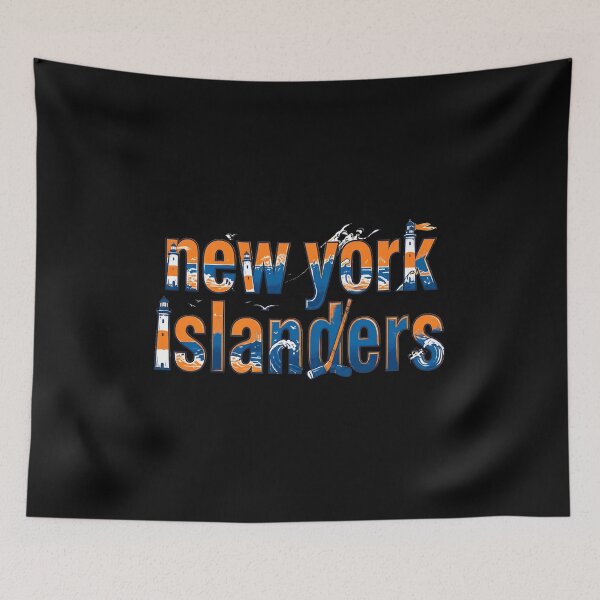 Item preview, New York Islanders Coastal Lighthouse Scene designed and sold by Chervonnhomas.