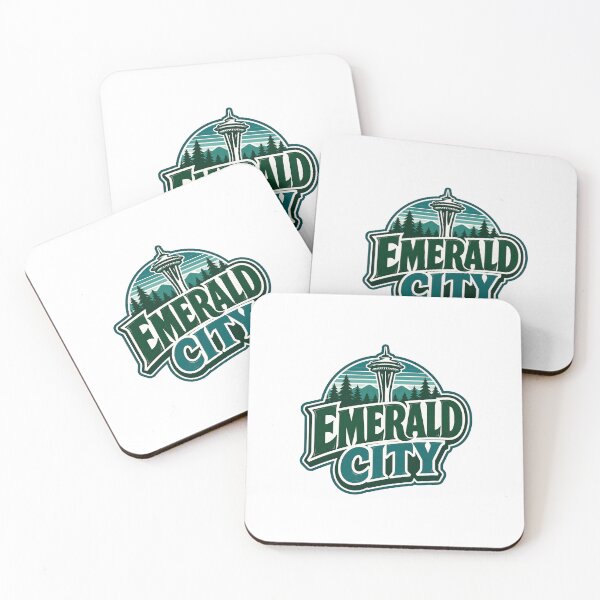 Item preview, Emerald City Gift - Seattle Space Needle designed and sold by RedRubyBubble.