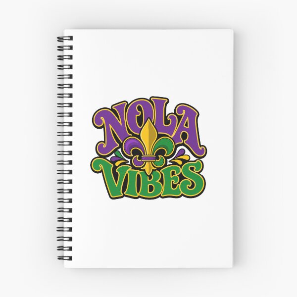 Item preview, New Orleans Gift - NOLA Vibes Fleur de Lis designed and sold by RedRubyBubble.