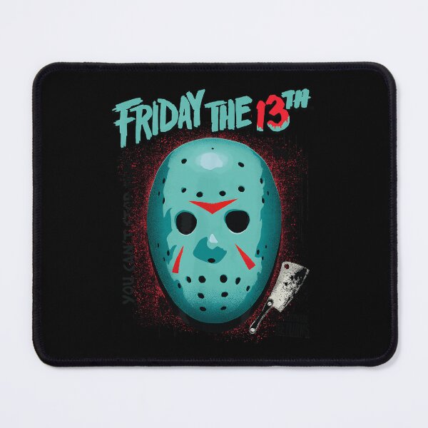 Item preview, Camp Slasher Blue Mask And Axe Spooky Summer Horror designed and sold by waltonbut.