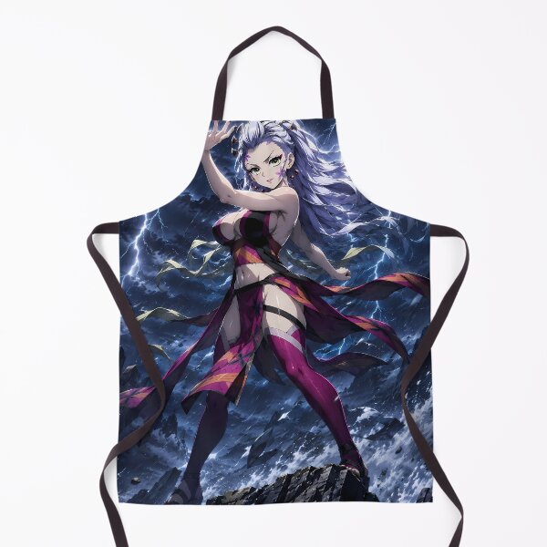 Item preview, Daki Demon Slayer Stormy Mountain Night Beneath Flashing Skies designed and sold by SolenneAzur.