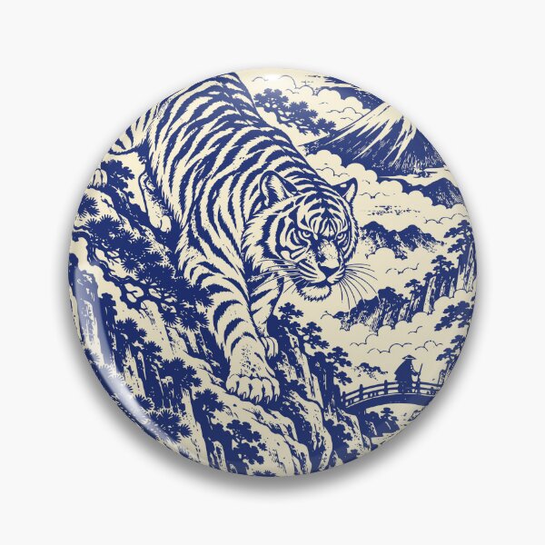 Item preview, Tiger of Mount Fuji designed and sold by 89shirts.