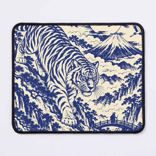Item preview, Tiger of Mount Fuji designed and sold by 89shirts.