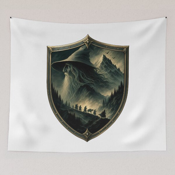Item preview, Where the journey Began - Movies Fantasy The Fellowship  designed and sold by FrontierCosmic.