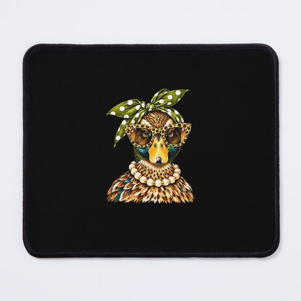 Item preview, Glam Mallard Duck Wearing Polka Dots Bandana, Hunting Season designed and sold by Byhergawaa.