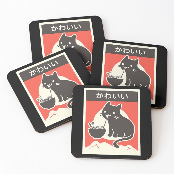 Item preview, Kawaii Style Japenese Ramen Cat designed and sold by SecomaShop.