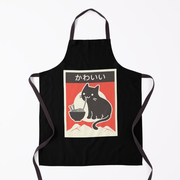 Item preview, Kawaii Style Japenese Ramen Cat designed and sold by SecomaShop.