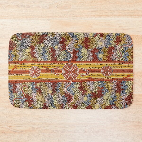 Item preview, Corrobboree dreaming - native art designed and sold by NeonCanvasDream.