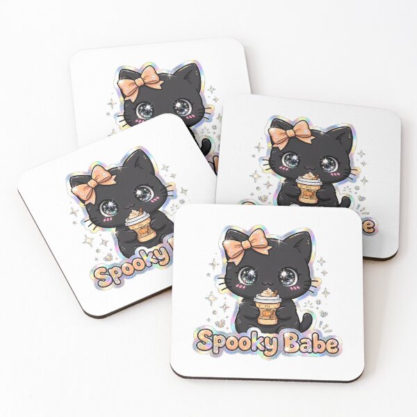 Item preview, Spooky Babe Halloween Cat designed and sold by ArtristahxDesigns.