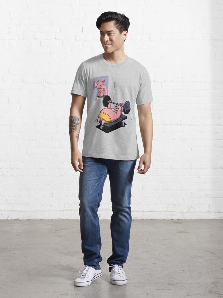 Alternate view of Patrick gym Essential T-Shirt