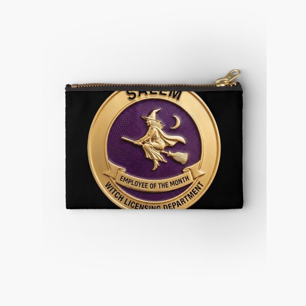 Item preview, Salem Witch Licensing Dept - Employee of the Month Fake Badge designed and sold by RogueSquirrels.