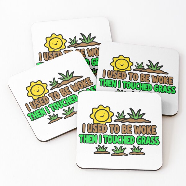 Item preview, I Used to be Woke Then I Touched Grass designed and sold by GeeklyShirts.