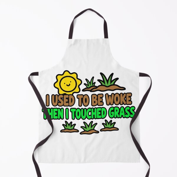 Aperçu de l'œuvre Avant, j'étais éveillé, puis j'ai touché l'herbe. créée et vendue par GeeklyShirts.