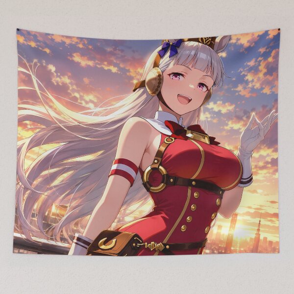 Item preview, Gold Ship Uma Musume Radiant City Sunset Pose designed and sold by SolenneAzur.