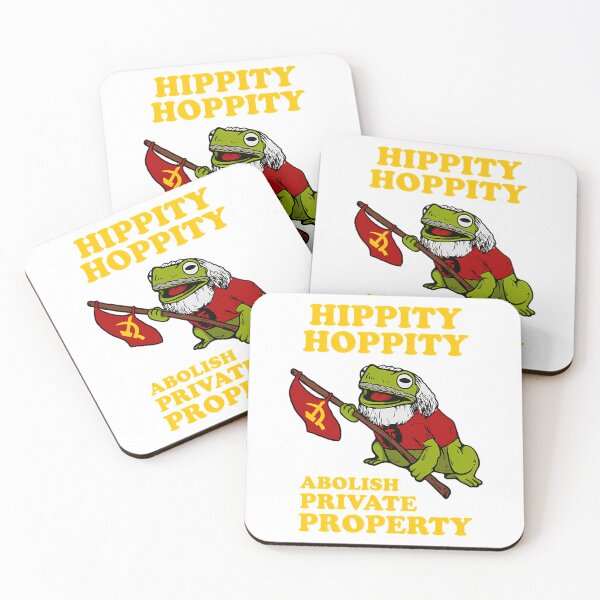 Item preview, Hippity Hoppity Abolish Private Property designed and sold by SecomaShop.