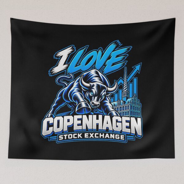 Item preview, I Love Copenhagen Stock Exchange Bull designed and sold by NOVYXEL.