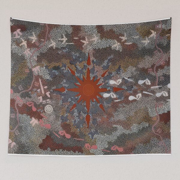 Item preview, Fire dreaming - 1996 designed and sold by NeonCanvasDream.