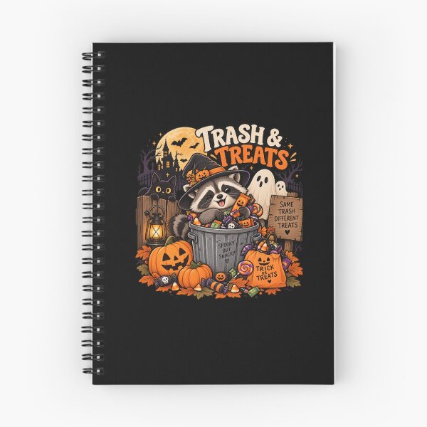 Item preview, Halloween Raccoon – Trash & Treats | Funny Spooky Raccoon designed and sold by RJACreative.