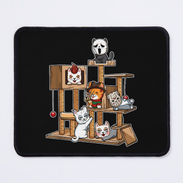 Item preview, Horror Kitten Playing On Cat Tree designed and sold by waltonbut.