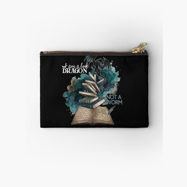 Item preview, I Am a Book Dragon Not a Worm Fantasy Reader Design designed and sold by Ostericaimusa.