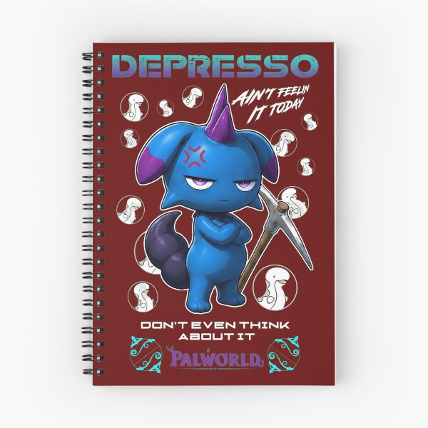 Item preview, Depresso Blue Creature designed and sold by chuvitcon.