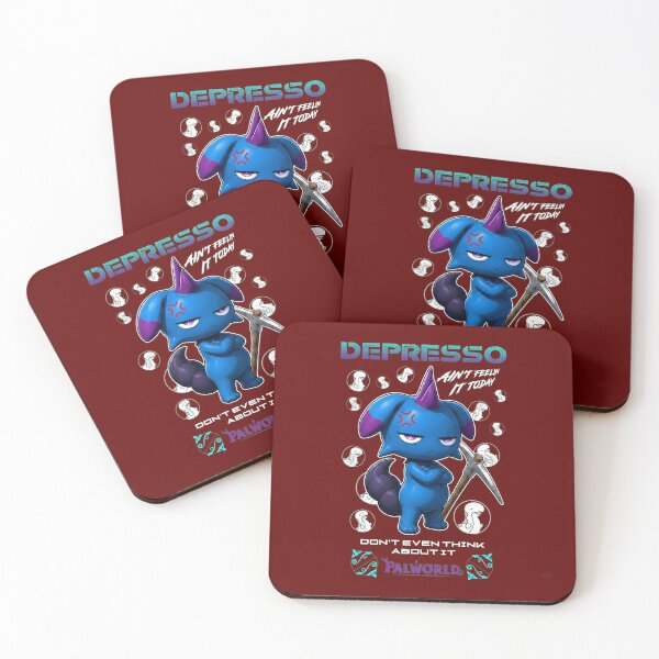 Item preview, Depresso Blue Creature designed and sold by chuvitcon.