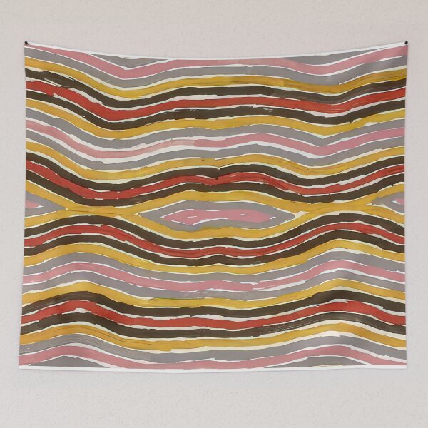 Item preview, Floor paint lake napperby - 2001 designed and sold by NeonCanvasDream.