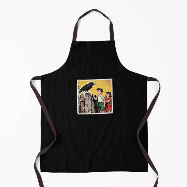 Item preview, Retro Comic Children with Crow Holding Key designed and sold by Elite Wall Art.