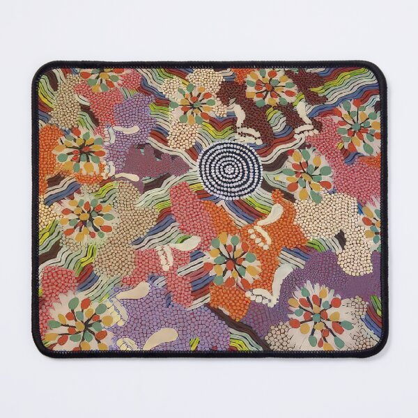 Item preview, Food gathering napparbee - native art designed and sold by NeonCanvasDream.